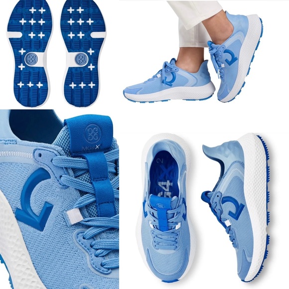 G/FORE Shoes - NEW G/FORE Womens MG4X2 Cross Trainer / Spikeless Golf Shoes - Vista Blue NIB